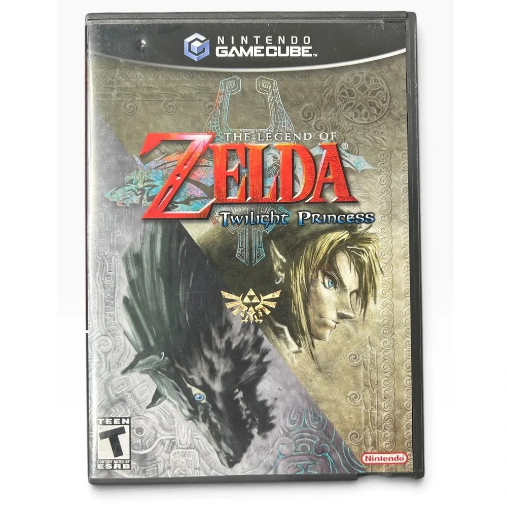 The Legend of Zelda Twilight Princess Nintendo GameCube GCN DOL-GZ2E-USA CIB